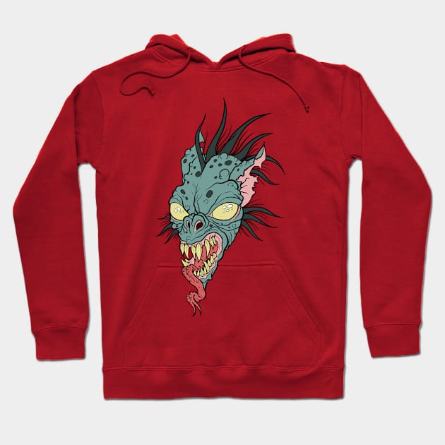 Chupacabra Hoodie by ReclusiveCrafts